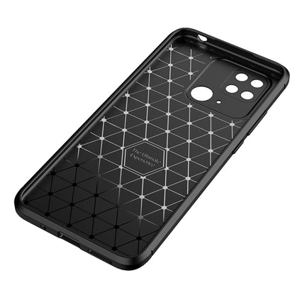 For Xiaomi Redmi 10C Carbon Fiber Texture Shockproof TPU Phone Case(Black) - Xiaomi Cases by PMC Jewellery | Online Shopping South Africa | PMC Jewellery