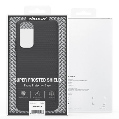 For Xiaomi Redmi Note 11S NILLKIN Frosted PC Phone Case(White) - Xiaomi Cases by NILLKIN | Online Shopping South Africa | PMC Jewellery