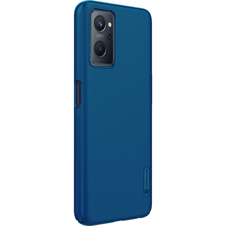 For OPPO Realme 9i NILLKIN Frosted PC Phone Case(Blue) - free shipping - PMC TechLife - Order now!