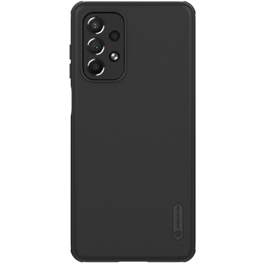 For Samsung Galaxy A73 5G NILLKIN Super Frosted Shield Pro PC + TPU Phone Case(Black) - Galaxy Phone Cases by NILLKIN | Online Shopping South Africa | PMC Jewellery