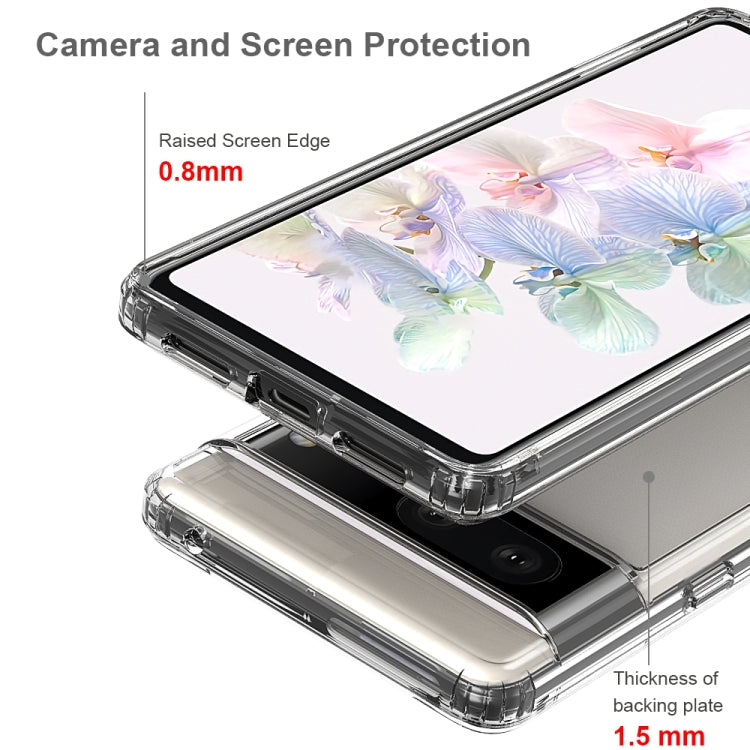 For Google Pixel 7 Scratchproof TPU + Acrylic Protective Case(Transparent) - free shipping - PMC TechLife - Order now!