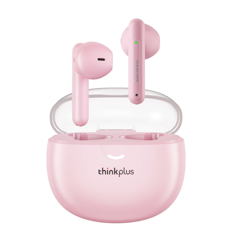 Lenovo LP1Pro Half In-Ear HD Call Wireless Bluetooth TWS Sports Earphone(Pink) - TWS Earphone by Lenovo | Online Shopping South Africa | PMC Jewellery