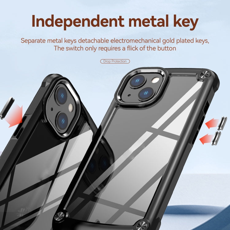 For iPhone 11 TPU + PC Lens Protection Phone Case (Black) - iPhone 11 Cases by PMC TechLife | Online Shopping South Africa | PMC TechLife | Buy Now Pay Later Mobicred