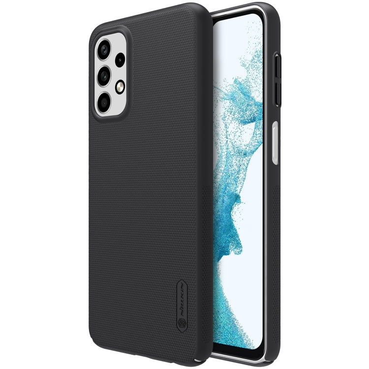 For Samsung Galaxy A23 4G NILLKIN Frosted PC Phone Case(Black) - Galaxy Phone Cases by NILLKIN | Online Shopping South Africa | PMC Jewellery