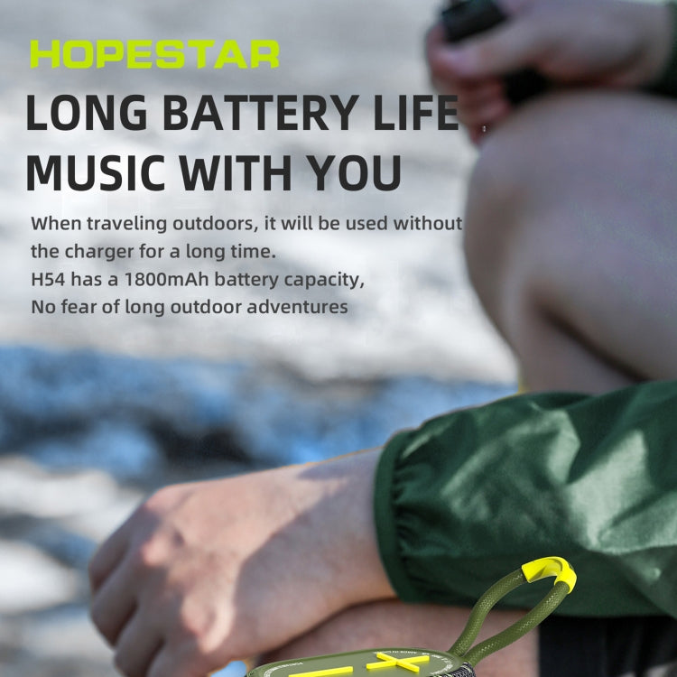 HOPESTAR H54 RGB Light TWS Waterproof Wireless Bluetooth Speaker(Blue) - free shipping - PMC TechLife - Order now!