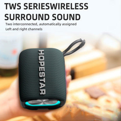 HOPESTAR H54 RGB Light TWS Waterproof Wireless Bluetooth Speaker(Red) - Waterproof Speaker by HOPESTAR | Online Shopping South Africa | PMC Jewellery