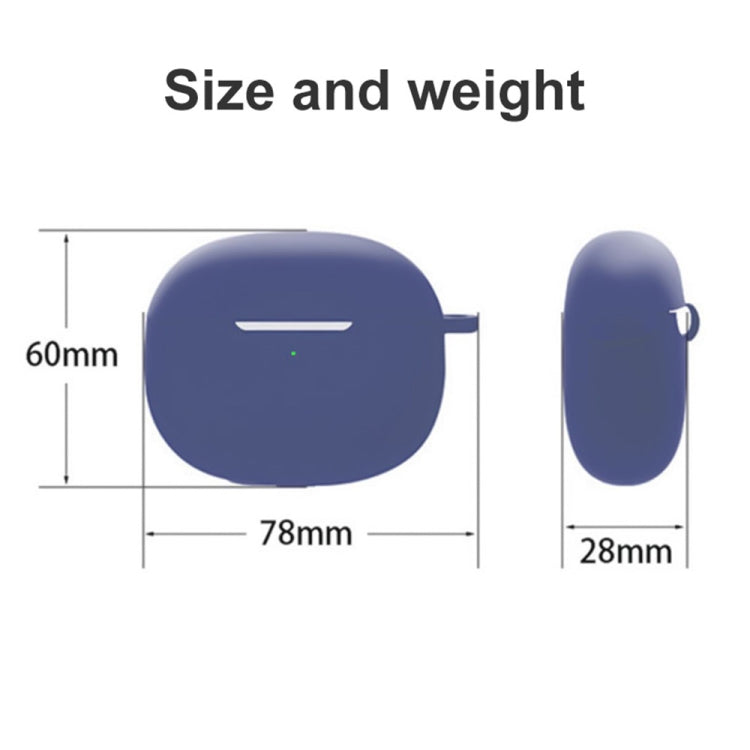 For Redmi Buds 4 Pro Silicone Earphone Protective Case(Dark Blue) - Xiaomi Earphone Case by PMC TechLife | Online Shopping South Africa | PMC TechLife