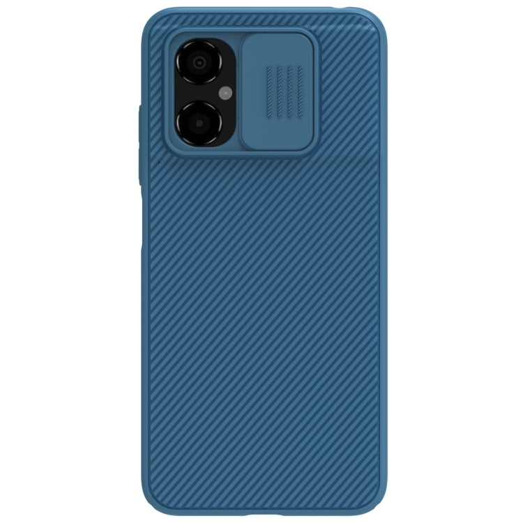 For Xiaomi Poco M4 5G NILLKIN Black Mirror Series Camshield PC Phone Case(Blue) - Xiaomi Cases by NILLKIN | Online Shopping South Africa | PMC Jewellery