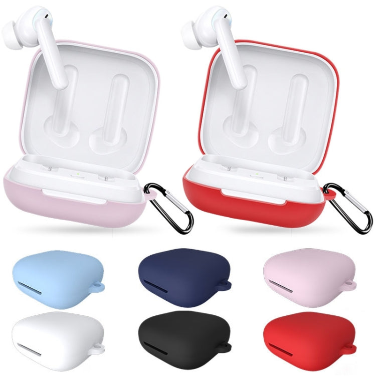 For OPPO Enco W51 Wireless Earphone Silicone Protective Case(Red) - Other Earphone Case by PMC TechLife | Online Shopping South Africa | PMC TechLife