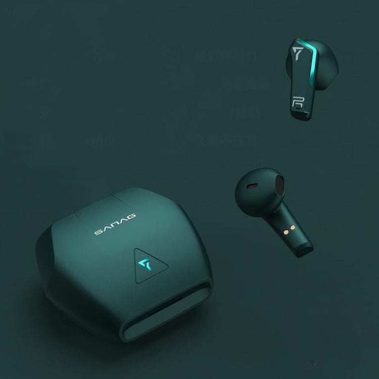 Sanag Xpro Stereo Noise Reduction Wireless Bluetooth Game Headset(Green) - Bluetooth Earphone by Sanag | Online Shopping South Africa | PMC Jewellery | Buy Now Pay Later Mobicred