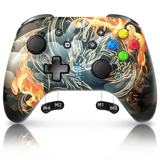 EasySMX ESM-9124 Wireless Game Console Gamepad for PC / Phone / Android / Switch(Dragon) - Gamepads by PMC Jewellery | Online Shopping South Africa | PMC Jewellery