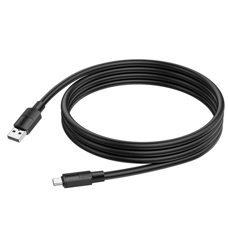 hoco X84 3A USB to USB-C / Type-C Solid Charging Data Cable，Length：1m(White) - USB-C & Type-C Cable by hoco | Online Shopping South Africa | PMC Jewellery