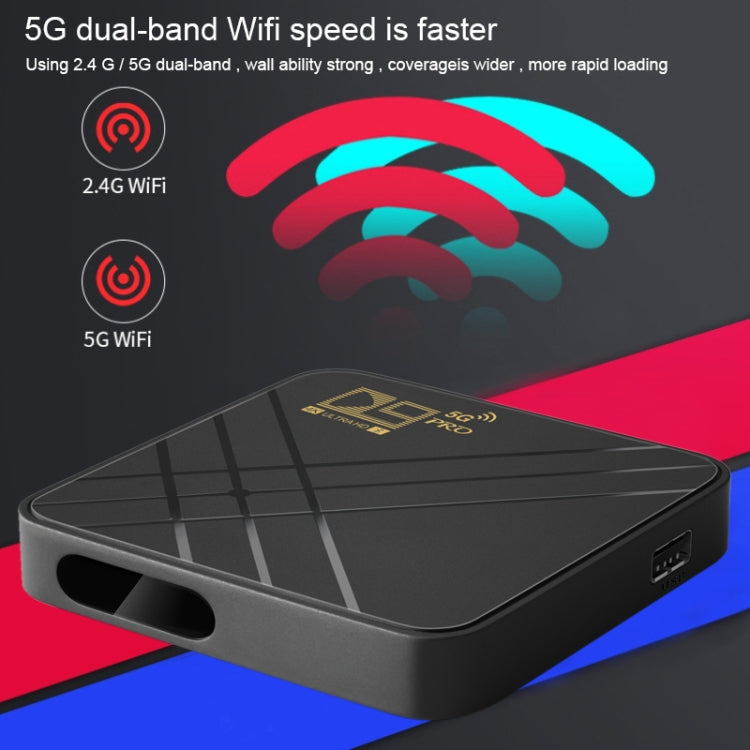 D9 PRO 2.4G/5G WIFI 4K HD Android TV Box, Memory:8GB+128GB(US Plug) - Amlogic S905 by PMC TechLife | Online Shopping South Africa | PMC TechLife