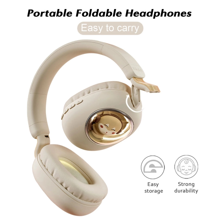 B4 RGB Cartoon Stereo Headset Wireless Bluetooth Headphones(Squirrel) - Headset & Headphone by PMC Jewellery | Online Shopping South Africa | PMC Jewellery