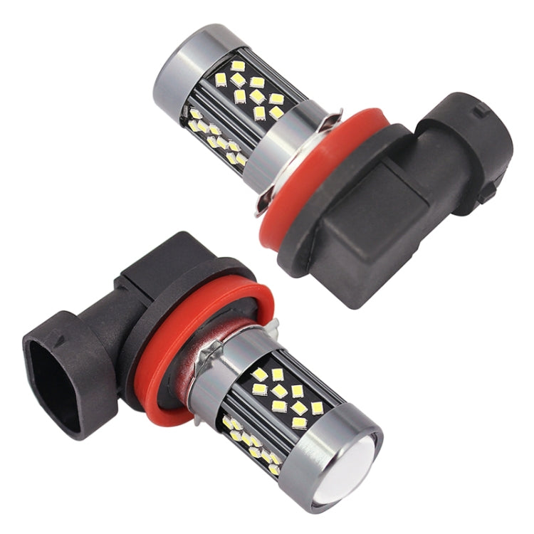 1 Pair H11 12V 7W Strobe Car LED Fog Light(Orange Light) - Fog / Driving Lights by PMC TechLife | Online Shopping South Africa | PMC TechLife