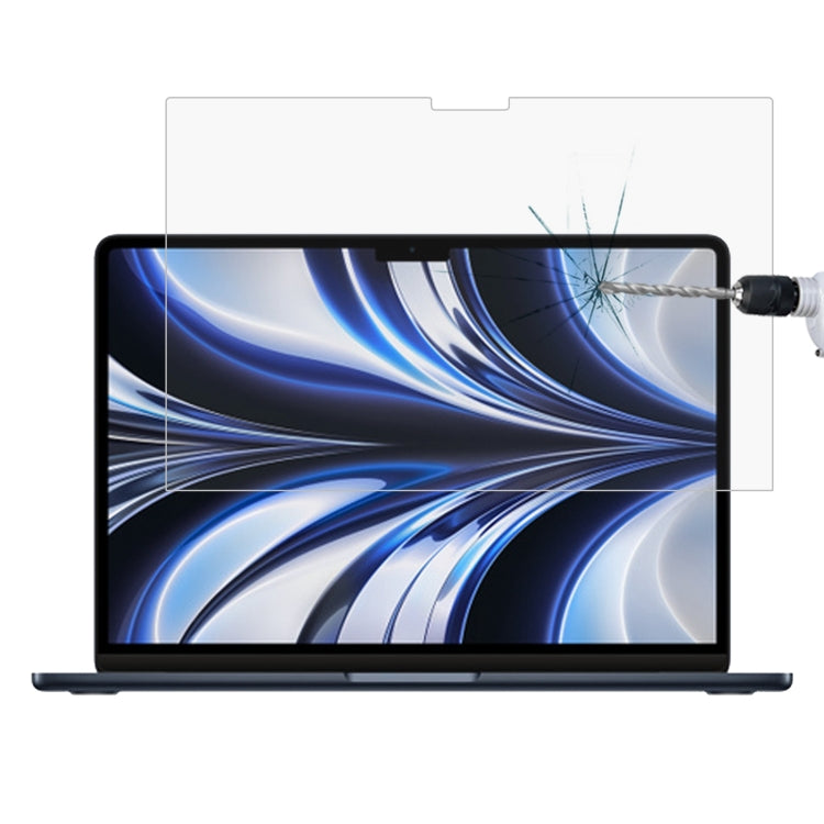 9H Explosion-proof Tempered Glass Film For MacBook Air 13.6 inch A2681 2022 - Screen Protectors by PMC Jewellery | Online Shopping South Africa | PMC Jewellery