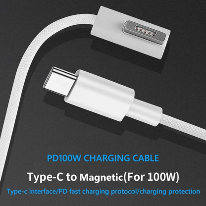 100W 5 Pin MagSafe 1 (L-shaped) to USB-C / Type-C PD Charging Cable, Cable Length: 1.8m - Cable & Adapter by PMC Jewellery | Online Shopping South Africa | PMC Jewellery