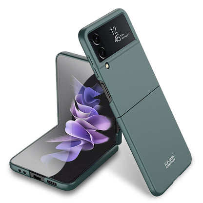 For Samsung Galaxy Z Flip4 GKK Ultra-thin Full Coverage Phone Case(Dark Green) - Galaxy Z Flip4 5G Cases by GKK | Online Shopping South Africa | PMC Jewellery