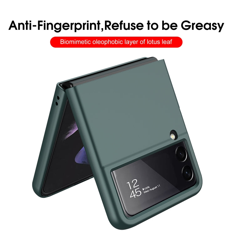 For Samsung Galaxy Z Flip4 GKK Ultra-thin Full Coverage Phone Case(Dark Green) - Galaxy Z Flip4 5G Cases by GKK | Online Shopping South Africa | PMC Jewellery