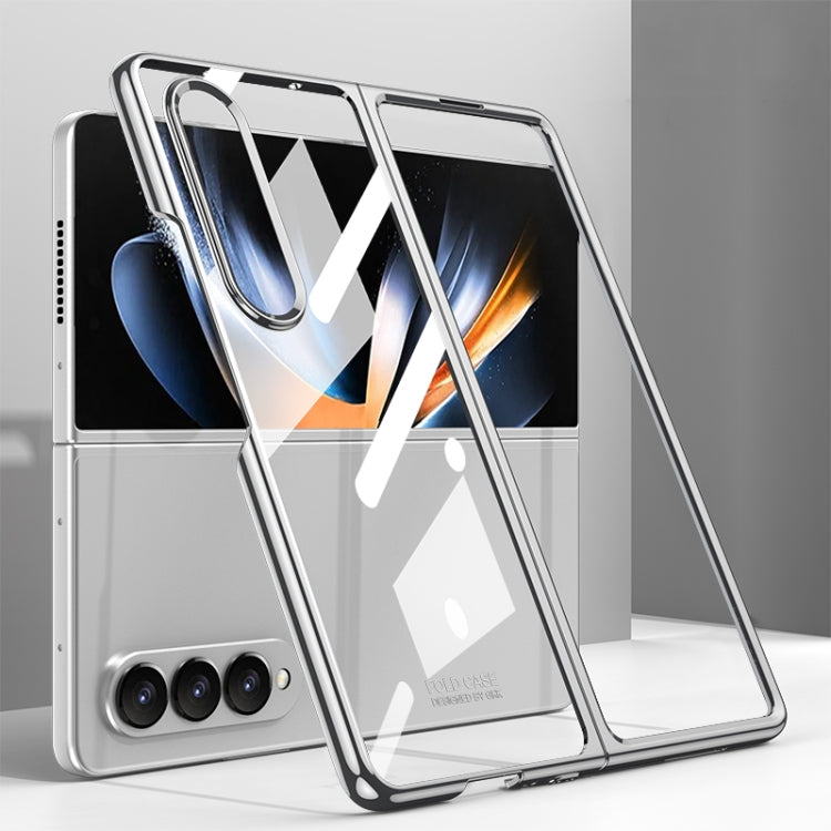 For Samsung Galaxy Z Fold4 GKK Phantom Electroplating Full Coverage Phone Case(Silver) - Galaxy Z Fold4 5G Cases by GKK | Online Shopping South Africa | PMC TechLife | Buy Now Pay Later Mobicred