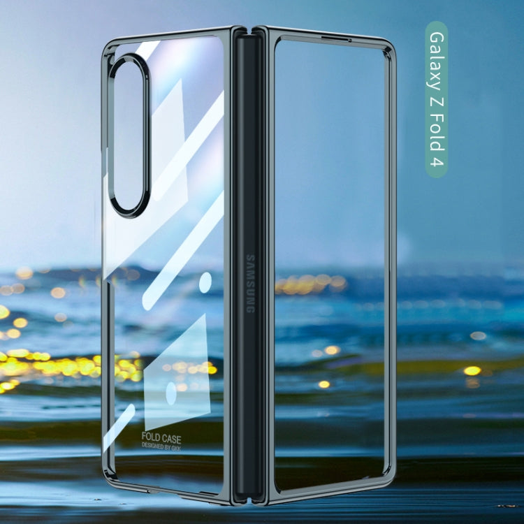 For Samsung Galaxy Z Fold4 GKK Phantom Electroplating Full Coverage Phone Case(Silver) - Galaxy Z Fold4 5G Cases by GKK | Online Shopping South Africa | PMC TechLife | Buy Now Pay Later Mobicred