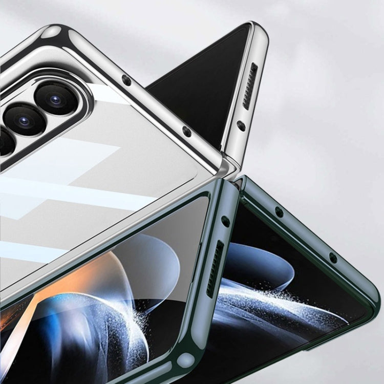 For Samsung Galaxy Z Fold4 GKK Phantom Electroplating Full Coverage Phone Case(Silver) - Galaxy Z Fold4 5G Cases by GKK | Online Shopping South Africa | PMC TechLife | Buy Now Pay Later Mobicred