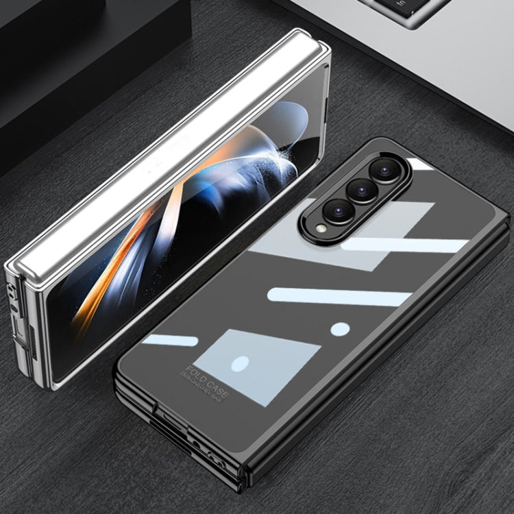 For Samsung Galaxy Z Fold4 GKK Phantom Electroplating Full Coverage Phone Case(Silver) - Galaxy Z Fold4 5G Cases by GKK | Online Shopping South Africa | PMC TechLife | Buy Now Pay Later Mobicred