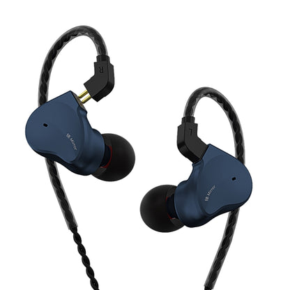 CVJ Mirror Hybrid Technology HiFi Music Wired Earphone No Mic(Blue) - In Ear Wired Earphone by CVJ | Online Shopping South Africa | PMC Jewellery | Buy Now Pay Later Mobicred