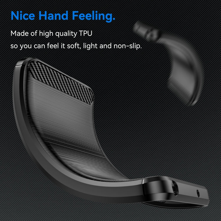For OnePlus 10T Brushed Texture Carbon Fiber TPU Phone Case (Black) - free shipping - PMC TechLife - Order now!