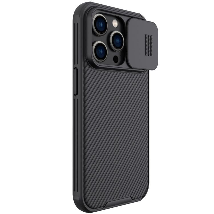 For iPhone 14 Pro NILLKIN CamShield Pro Magnetic Magsafe Case(Black) - iPhone 14 Pro Cases by NILLKIN | Online Shopping South Africa | PMC Jewellery