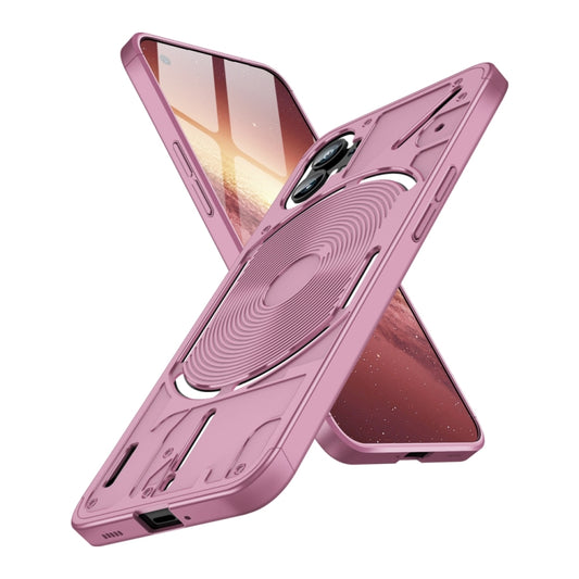 For Nothing Phone 1 GKK Three Stage Splicing Full Coverage PC Phone Case(Rose Gold) - More Brand by GKK | Online Shopping South Africa | PMC Jewellery | Buy Now Pay Later Mobicred