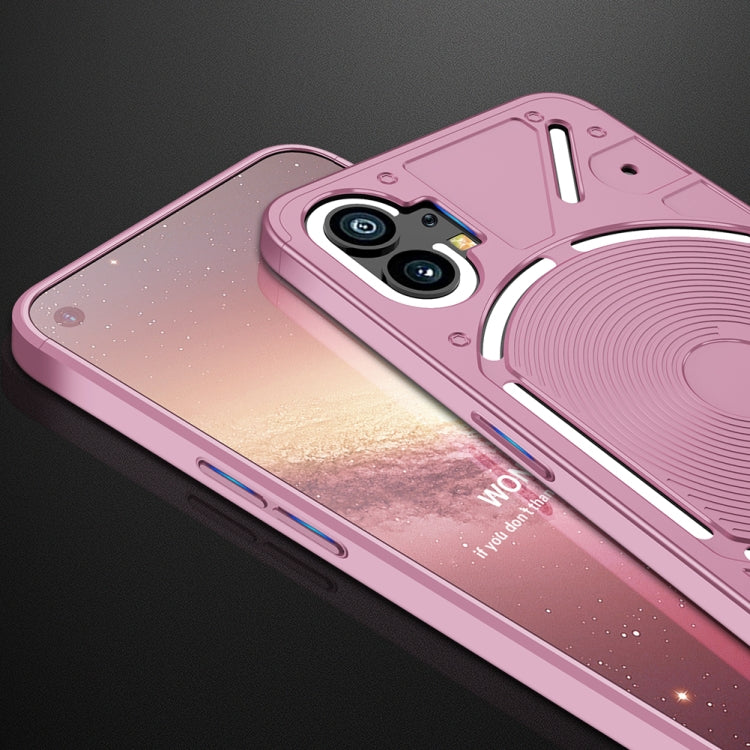 For Nothing Phone 1 GKK Three Stage Splicing Full Coverage PC Phone Case(Rose Gold) - More Brand by GKK | Online Shopping South Africa | PMC Jewellery