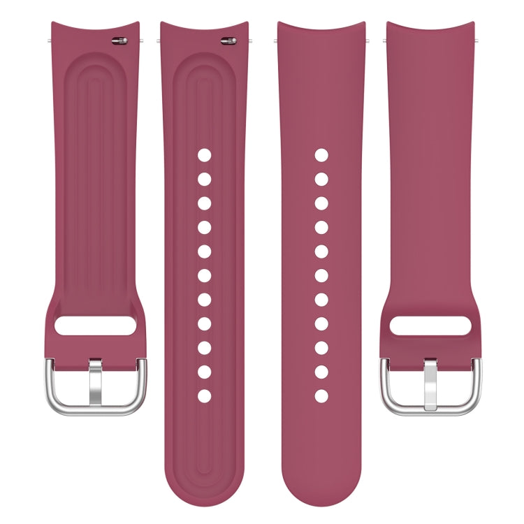 For Xiaomi Watch S1 Pro Solid Color Silicone Watch Band(Wine Red) - free shipping - PMC TechLife - Order now!