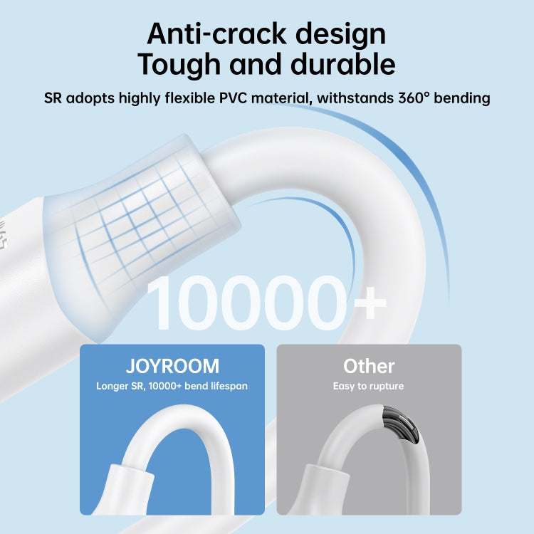 JOYROOM S-CL020A9 20W USB-C/Type-C to 8 Pin Fast Charging Data Cable, Length:1m(White) - 2 in 1 Cable by JOYROOM | Online Shopping South Africa | PMC Jewellery
