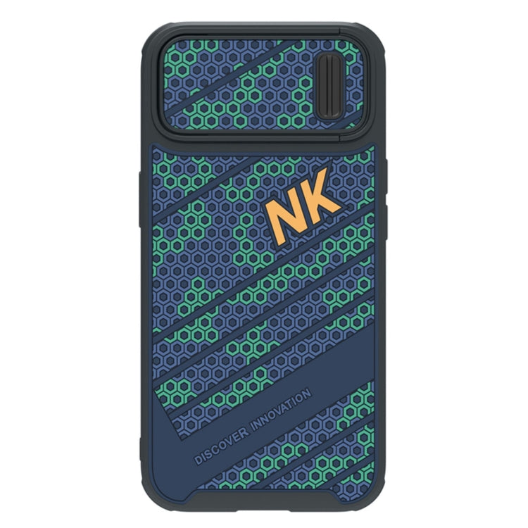 For iPhone 14 NILLKIN 3D Lens Sliding Camera Phone Case - iPhone 14 Cases by NILLKIN | Online Shopping South Africa | PMC Jewellery