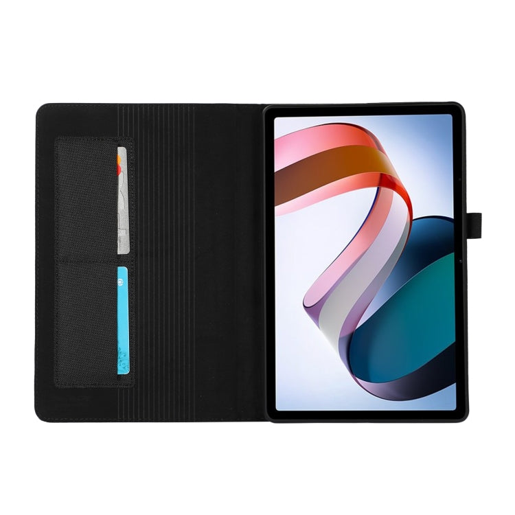 For Xiaomi Redmi Pad 10.61 Fabric Leather Tablet Case(Black) - free shipping - PMC TechLife - Order now!