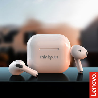 Lenovo LP40 TWS Wireless Bluetooth 5.1 Noise Reduction Earphone(White) - TWS Earphone by Lenovo | Online Shopping South Africa | PMC Jewellery | Buy Now Pay Later Mobicred