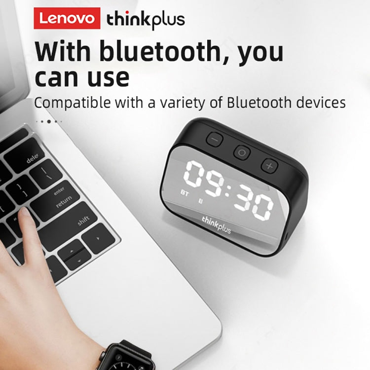 Lenovo TS13 Wireless Portable Subwoofer Stereo Bluetooth Speaker Smart Alarm Clock(Pink) - Desktop Speaker by Lenovo | Online Shopping South Africa | PMC Jewellery