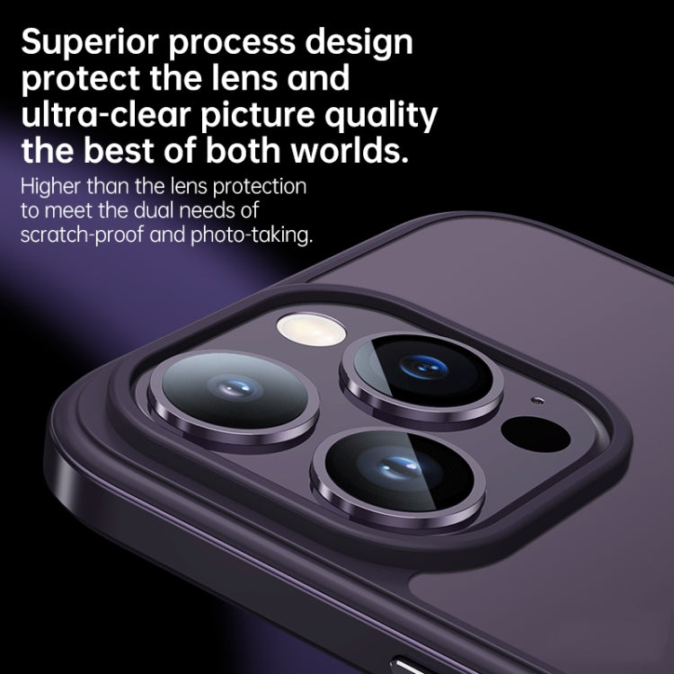 For iPhone 14 Plus SULADA Metal Frame + Nano Glass + TPU Phone Case(Silver) - free shipping - PMC TechLife - Order now!