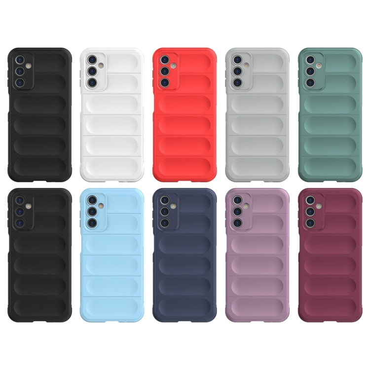 For Samsung Galaxy A14 5G Magic Shield TPU + Flannel Phone Case(Dark Grey) - free shipping - PMC TechLife - Order now!