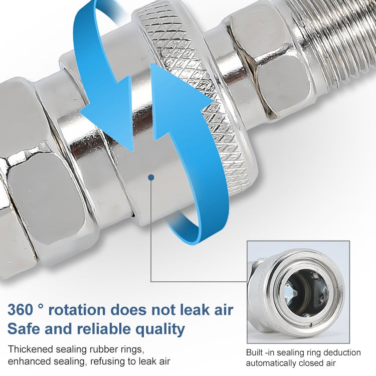 LAIZE SH-30 10pcs C-type Self-lock Air Tube Pneumatic Quick Fitting Connector - Interface Series by LAIZE | Online Shopping South Africa | PMC TechLife