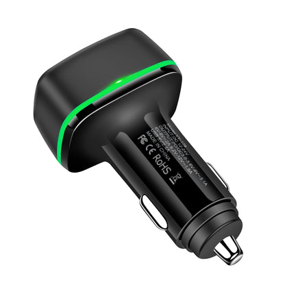 ACC-178 30W Dual USB+USB-C/Type-C Fast Charge Car Charger(Black) - Car Charger by PMC Jewellery | Online Shopping South Africa | PMC Jewellery