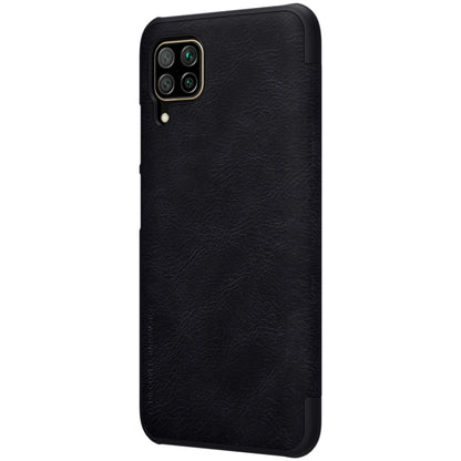 For Huawei nova 7i NILLKIN QIN Series Crazy Horse Texture Horizontal Flip Leather Case With Card Slot(Black) - Huawei Cases by NILLKIN | Online Shopping South Africa | PMC Jewellery