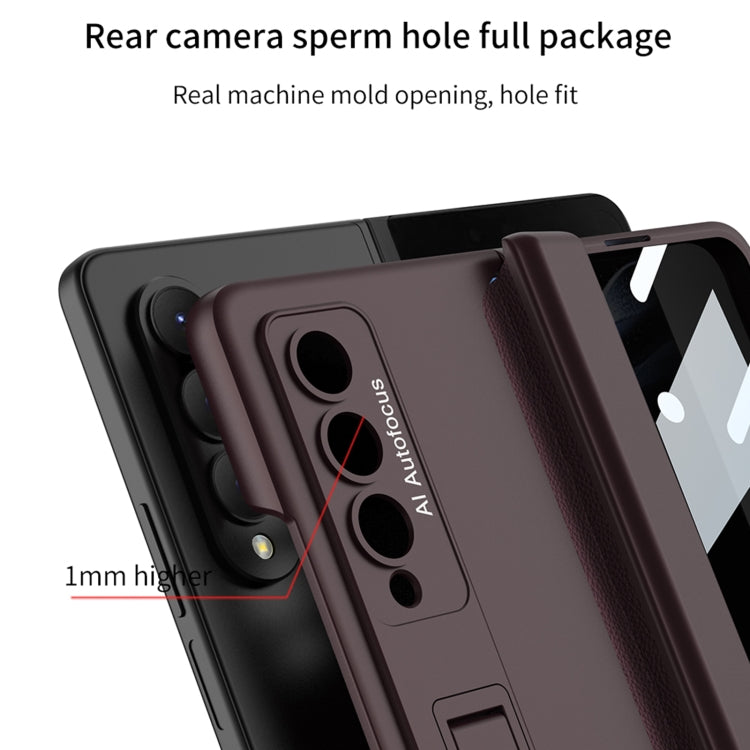 For Samsung Galaxy Z Fold4 GKK Magnetic Fold Full Coverage Anti Peep Phone Case(Black) - Galaxy Z Fold4 5G Cases by GKK | Online Shopping South Africa | PMC TechLife | Buy Now Pay Later Mobicred
