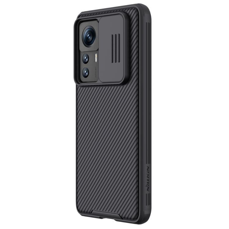 For Xiaomi 12T Pro NILLKIN CamShield Pro Series PC Full Coverage Phone Case(Black) - Xiaomi Cases by NILLKIN | Online Shopping South Africa | PMC Jewellery