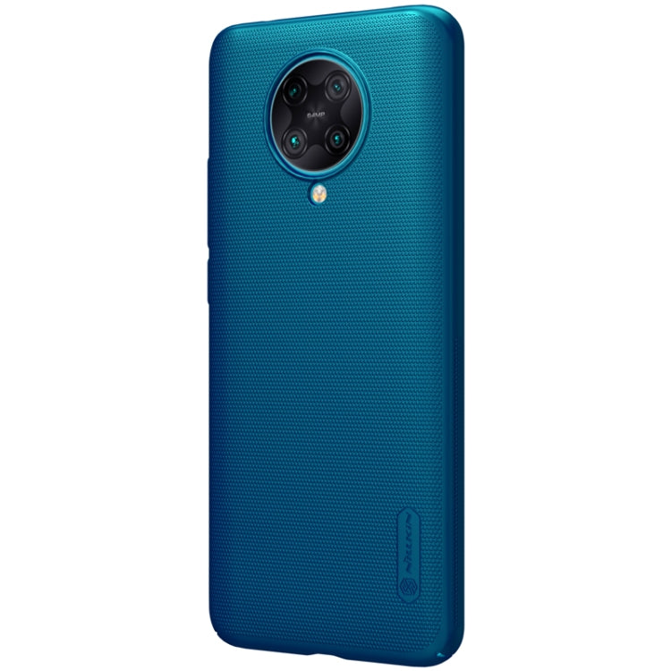 For Xiaomi Redmi K30 Pro NILLKIN Frosted Concave-convex Texture PC Protective(Blue) - Xiaomi Cases by NILLKIN | Online Shopping South Africa | PMC Jewellery