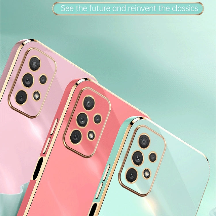 For Samsung Galaxy A13 4G XINLI Straight Edge 6D Electroplate TPU Phone Case(Celestial Blue) - free shipping - PMC TechLife - Order now!