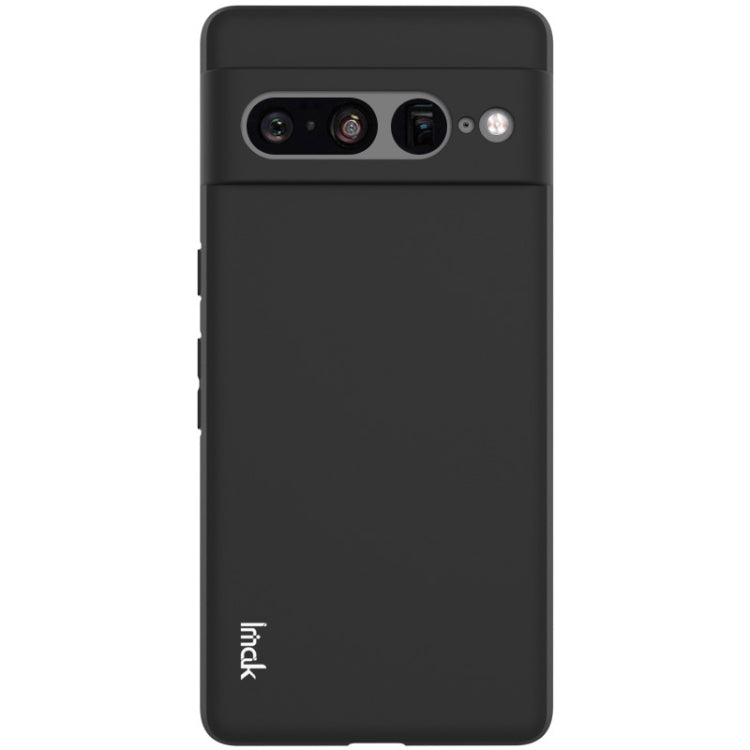 For Google Pixel 7 Pro imak UC-3 Series Shockproof Frosted TPU Phone Case(Black) - Google Cases by imak | Online Shopping South Africa | PMC TechLife | Buy Now Pay Later Mobicred