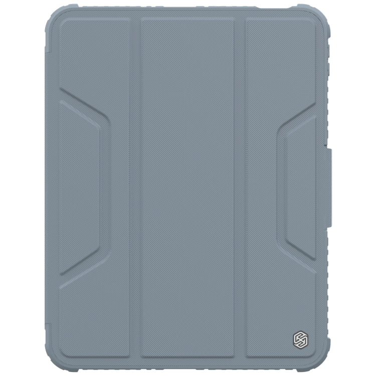 For iPad 10th Gen 10.9 2022 NILLKIN Bumper Pro Leather Tablet Case(Grey) - iPad 10th Gen 10.9 Cases by NILLKIN | Online Shopping South Africa | PMC Jewellery