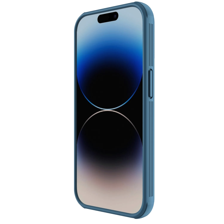 For iPhone 14 Pro Max NILLKIN CamShield S Magnetic Magsafe Case(Blue) - iPhone 14 Pro Max Cases by NILLKIN | Online Shopping South Africa | PMC Jewellery